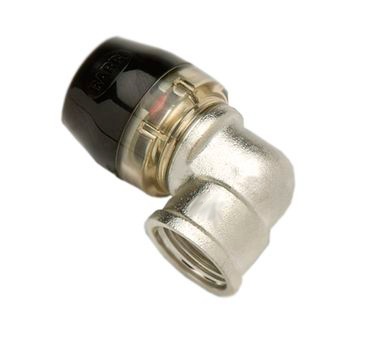 Угольник  с внутренней резьбой 16х1/2" (самофиксирующийся) ix...Press