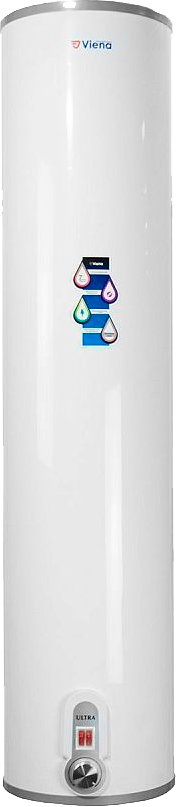 Водонагреватель Viena  EVM 50 (0,7кв/1,3квт/2квт) нерж. круглый SuperSlim