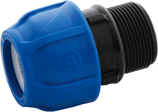 Муфта ПНД с нар.р. 20х3/4" POELSAN 