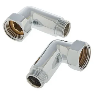 Угловое соединение 1" гайка - 3/4" штуцер "ViEiR"