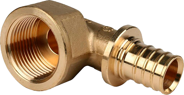 Угольник с вн. резьбой 25x1" STOUT для сшитого п/э