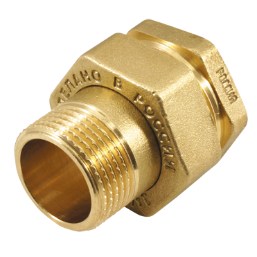 Разъемное соединение НР/ВР латунь