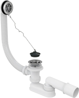 Сифон для ванны A501 хромированный Alca plast (20/1)