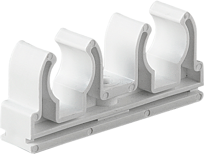 Зажим пластиковый двойной ПРО АКВА