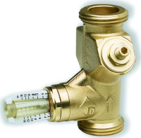 Балансировочный вентиль BP SRV-АG25 с расходомером НР 