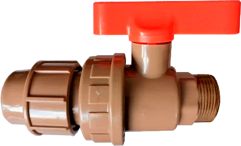 Кран ПНД 40-1" наруж. Unisera