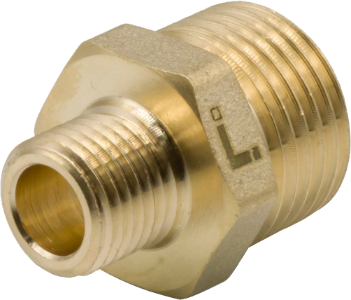 Ниппель переходной 1/2'' - 1/4'' нар/нар ЛАТ LEXLINE 15-8