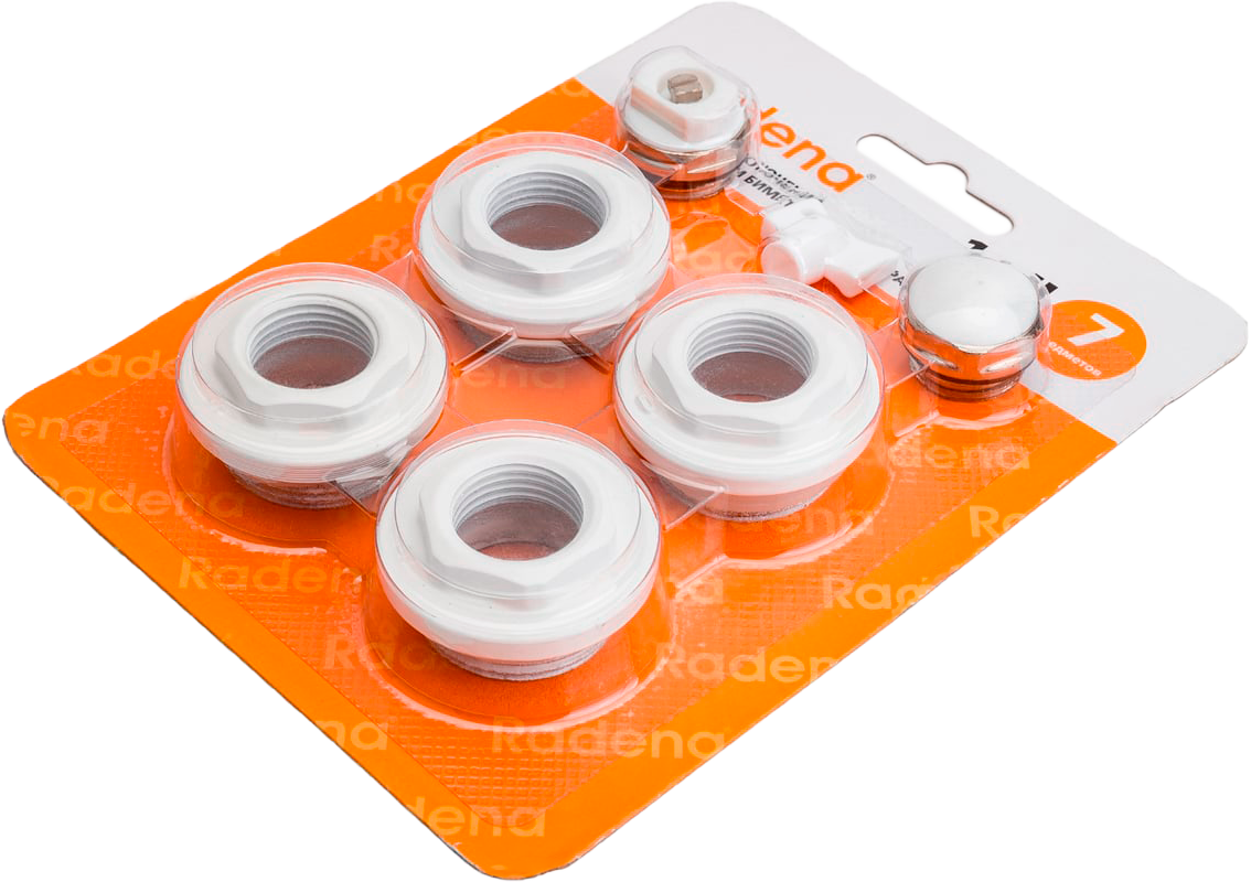 Набор для подключения радиатора 1/2" без кронштейнов (40/1)