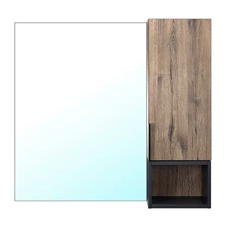 Зеркало-шкаф Gris 90 (800*880*160)