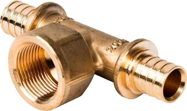 Тройник с вн. р. 20x3/4" STOUT для сшитого п/э