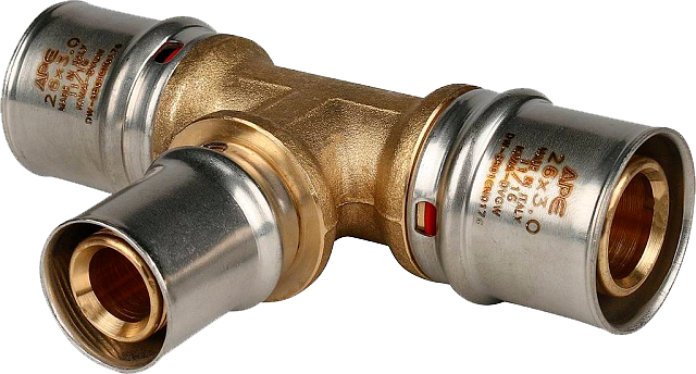 ПРЕСС Тройник редуцир. 26х20х26 (APE-Stout)