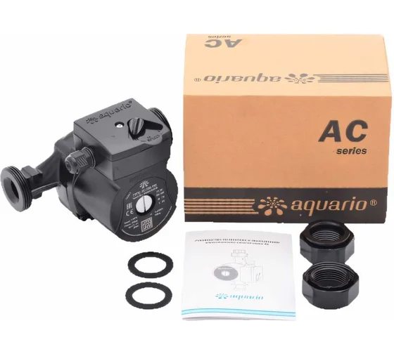 Насос цирк. AC 256-180 DN25, PN10, Tmax=110°С, 220В, 3-скор.  Aquario Магазин сантехники Нижний Новгород