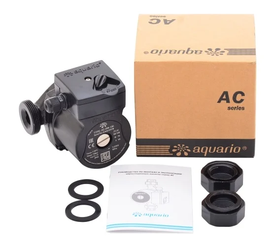 Насос цирк. AC 256-130 DN25, PN10, 220В, 3-скор.  Aquario Магазин сантехники Нижний Новгород