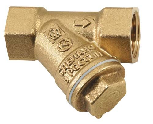 Фильтр косой латунный