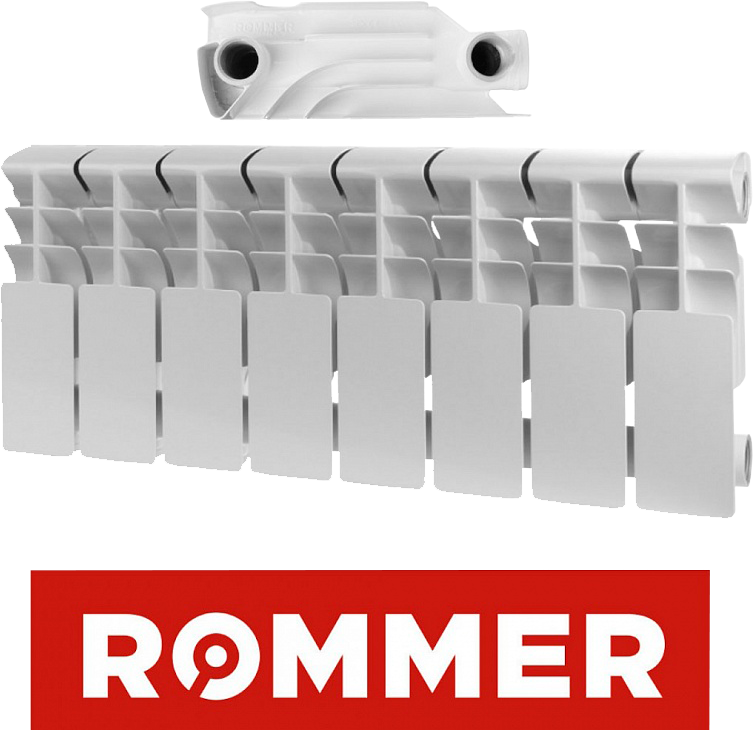 ROMMER Plus 200  радиатор алюминиевый 