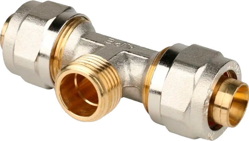 Тройник с нар.резьбой 20х1/2"х20 (АРЕ)