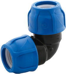 Отвод ПНД 25х90  POELSAN 