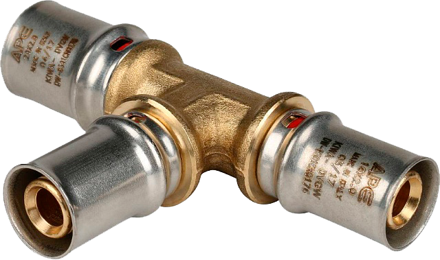 ПРЕСС Тройник редуцир. 20х16х16 (APE-Stout)(80/10)