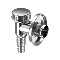 Минисифон Хром для СМА (НАРУЖ) K100H пласт. UNICORN