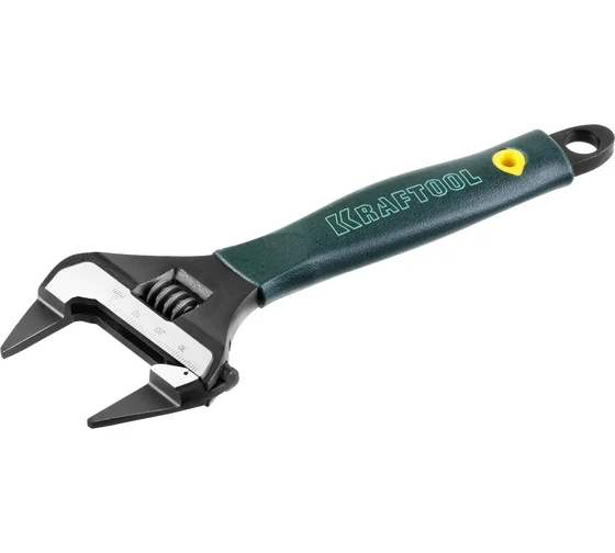 Разводной ключ KRAFTOOL SlimWide Ultra, 200 / 38 мм