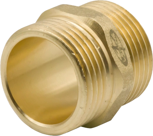 Ниппель 1" нар./нар. латунный LEXLINE  25