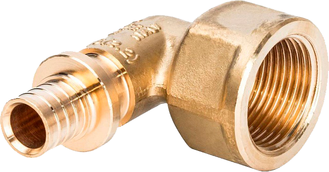 Угольник с вн. резьбой 16x3/4" STOUT для сшитого п/э