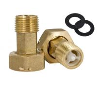 Американка для счетчика воды с обр.клап. 1/2''Mx3/4''F  ViEiR