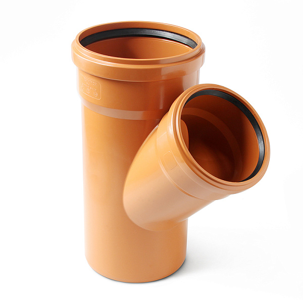 Тройник DN 160/110/45  Polytron Terra (7/1)