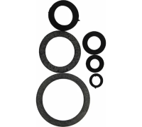 Набор прокладок "Сантехник" №3+ (резина)  MasterProf