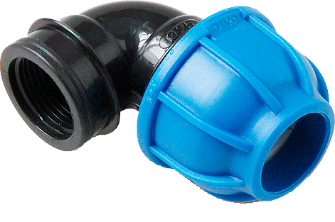 Отвод ПНД с внутр.р. ф20х1/2" UNIO (40/1)