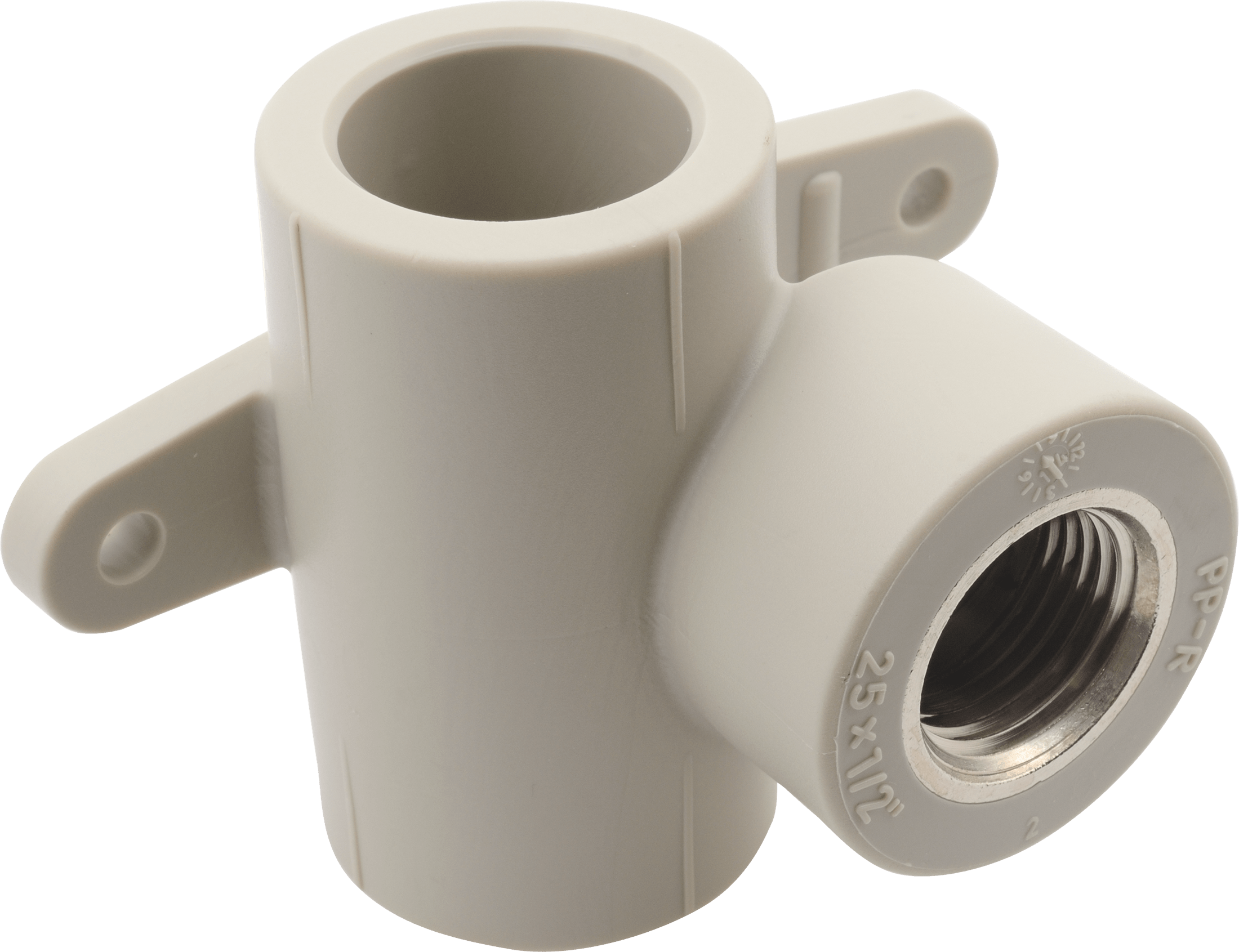 Тройник настенный (сквозное наст.колено) (FV-plast)