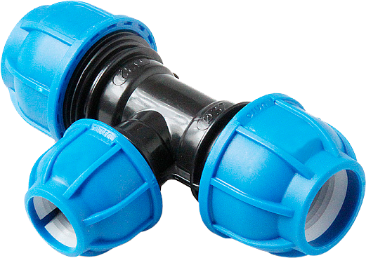 Тройник ПНД переходной 25х20х25  UNIO (6/1)