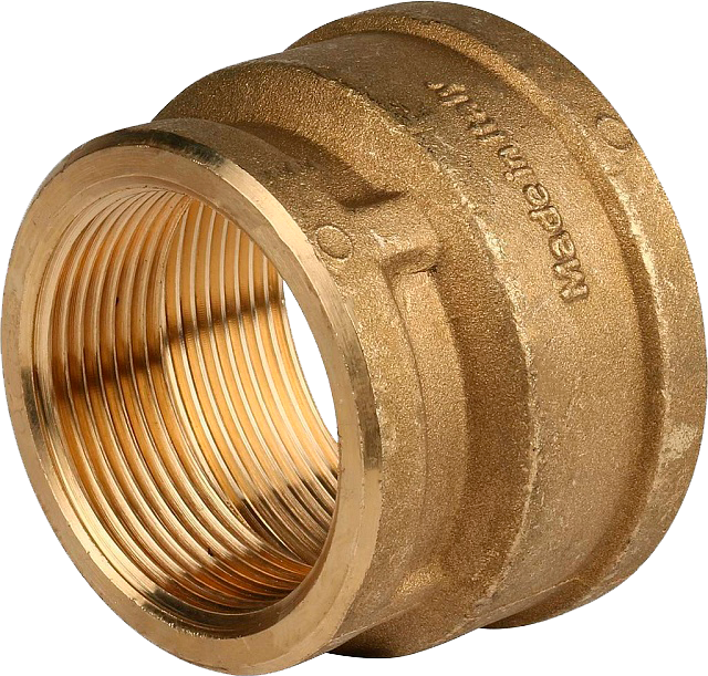 Муфта переходная 2" - 1" 1/2 ЛАТУНЬ GF-Stout