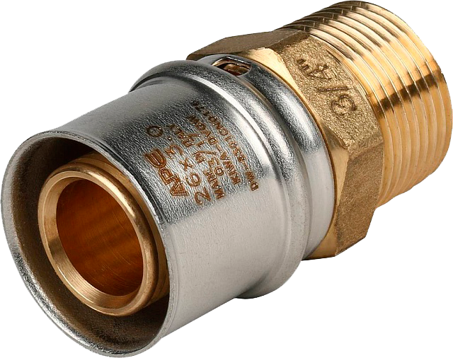 ПРЕСС Ниппель  26х 3/4" нар. (APE)