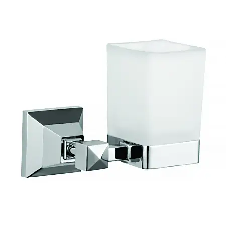 ALTRE Стакан стеклянный, хром