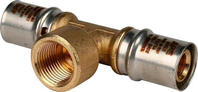 ПРЕСС Тройник с внутр. резьбой 20х1/2"х20 (АРЕ)