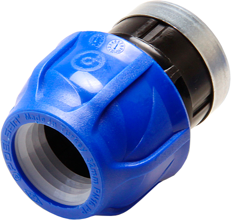 Муфта ПНД с внутр.р. 20х3/4" POELSAN 