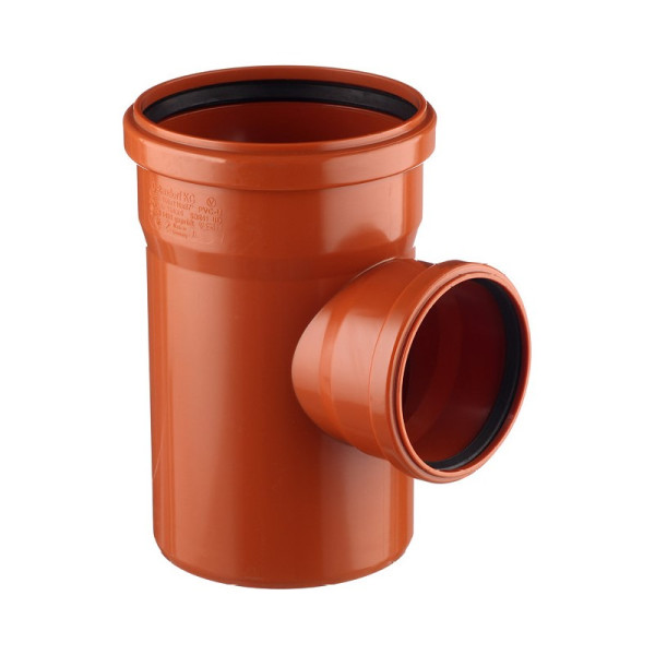 Тройник DN 160/110/87 для наружной канализации Osma