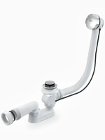 Сифон для ванны автомат комплект металл Alca plast (A55K-60)