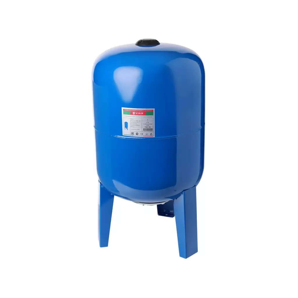 Гидроаккумулятор  80 L для систем холодного водоснабжения "VIEIR"