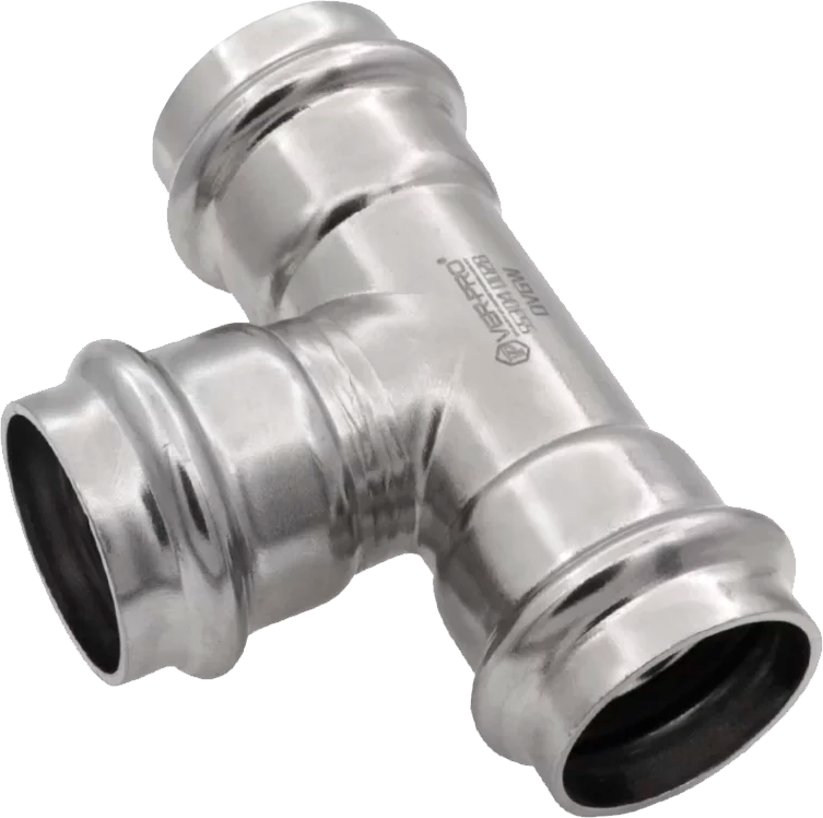 Тройник из нерж. стали35х35х35  "VER-PRO" (16/2шт)