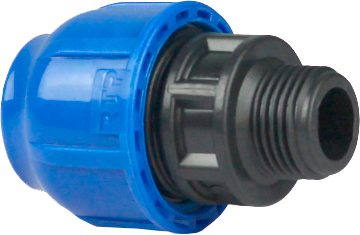 Муфта ПНД 40x 1" наружн.резьба  РТП