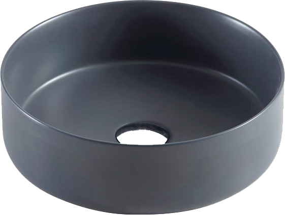 AZ-3134 MDG  Azario Раковина накладная  матовая темно-серый (355*355*120)