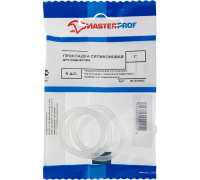 Набор прокладок для пробки и переходника радиатора (силикон) 1" (4 шт.) MasterProf 