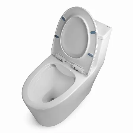 Bais Унитаз-моноблок, Rimless, с сиденьем дюропласт, микролифт (1 место) 700х380х700 мм