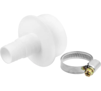 Комплект для подключения сливного шланга стиральных и п/м машин D50 мм, МР-У