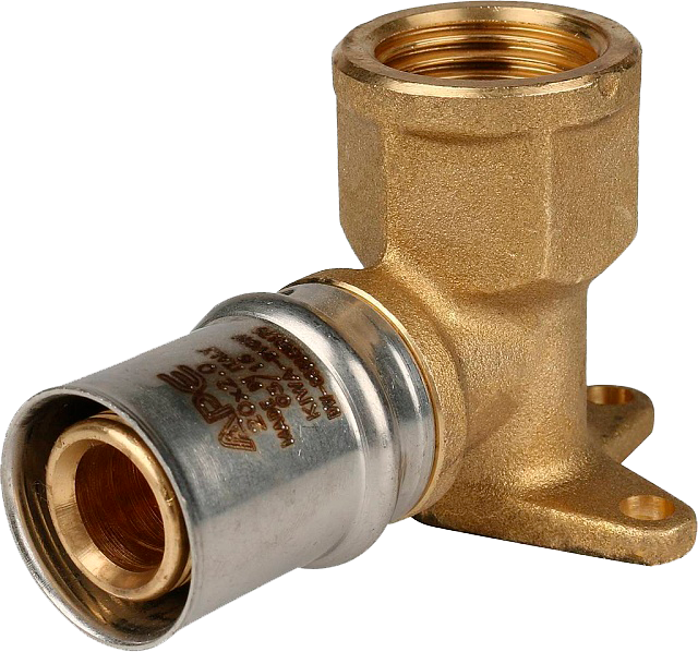 ПРЕСС Угол с креплением  20х1/2" (АРЕ-Stout)