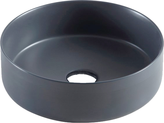 AZ-3134 MDG SP Azario Раковина накладная  матовая темно-серый (346*346*114)