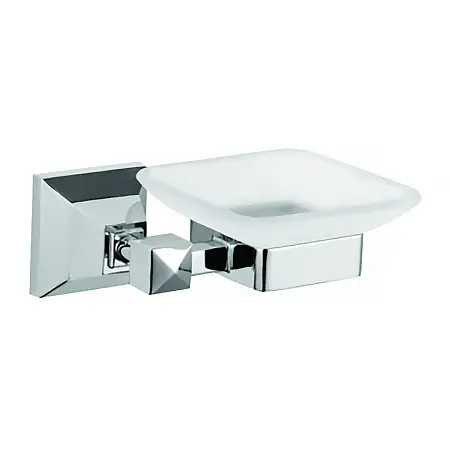 ALTRE Мыльница стеклянная, хром