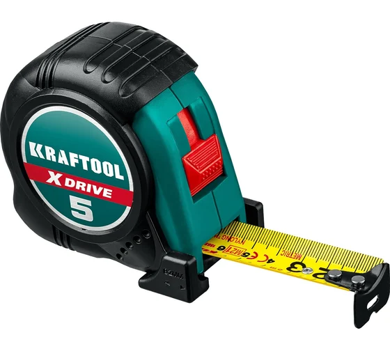 Рулетка KRAFTOOL X-Drive, 5 м х 25 мм